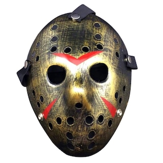 Foto 1 | Foto 1 | Venta Internacional-Mascara para Halloween Jason Voorhees Dorada
