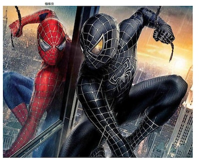 Foto 2 | Foto 2 | Venta Internacional-Máscara color Negro de Spider-Man