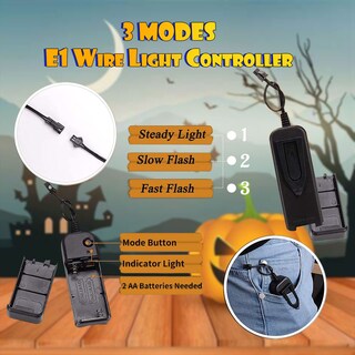Foto 2 | Foto 2 | Venta Internacional - Mascara y Guantes con Luz Led Disfraz de Halloween