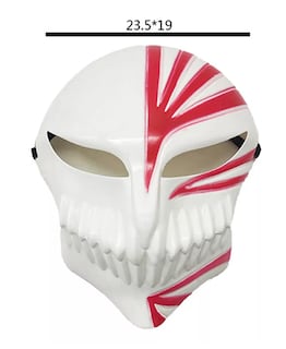 Foto 2 | Foto 2 | Mascaras Halloween Calavera Bleach Cosplay Fiesta Anime 4 Pzs, Blanco