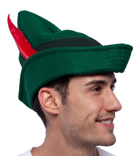 Foto 2 | Foto 2 | Sombrero Spooktacular Creations De Fieltro Robin Hood Con Plumas Para Adulto - Venta Internacional.