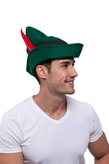 Foto 3 | Foto 3 | Sombrero Spooktacular Creations De Fieltro Robin Hood Con Plumas Para Adulto - Venta Internacional.