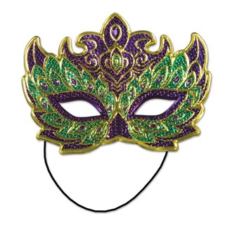 Foto 1 | Foto 1 | Máscara De Disfraz Beistle 60056 Mardi Gras Multicolor Para Adulto - Venta Internacional.