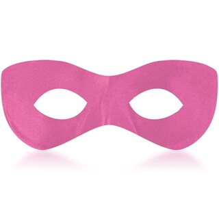 Foto 1 | Foto 1 | Máscara De Ojos Amscan Super Hero Domino De Tela Rosa - Venta Internacional.