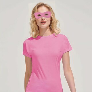 Foto 3 | Foto 3 | Máscara De Ojos Amscan Super Hero Domino De Tela Rosa - Venta Internacional.