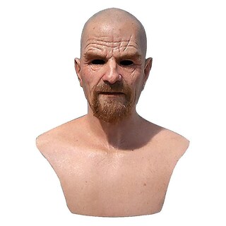 Foto 1 | Foto 1 | Sombrero Con Máscara De Látex Breaking Bad Professor Mr. White Halloween - Venta Internacional.