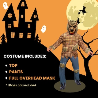 Foto 3 | Foto 3 | Disfraz De Hombre Lobo De Dassyn Creations Para Adulto  Talla Única - Venta Internacional.