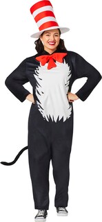 Foto 1 | Foto 1 | Costume Inspirit Designs Traje De La Unión Con Forma De Gato Con Sombrero Para Adultos Del Dr. Seuss - Venta Internacional.