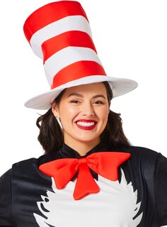 Foto 1 | Foto 1 | Accesorio De Disfraz Inspirit Designs El Gato Con Sombrero Para Adultos Del Dr. Seuss - Venta Internacional.
