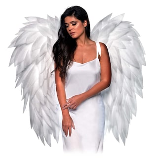 Foto 1 | Foto 1 | Disfraz De Alas De Ángel Con Capucha Color Blanco Para Hombre Y Mujer - Venta Internacional.
