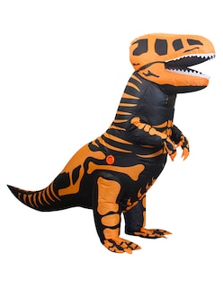 Foto 1 | Foto 1 | Disfraz Inflable Halloween Beckon Dinosaurio T-rex Adulto Naranja