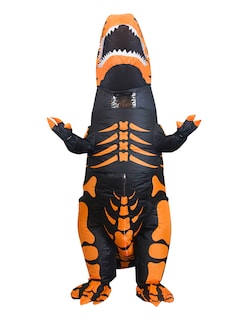 Foto 3 | Foto 3 | Disfraz Inflable Halloween Beckon Dinosaurio T-rex Adulto Naranja