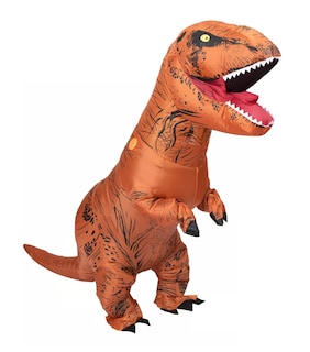 Foto 4 | Foto 4 | Disfraz Inflable De Dinosaurio T-rex Para Adultos Color Cafe