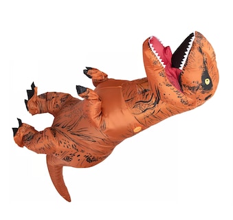 Foto 5 | Foto 5 | Disfraz Inflable De Dinosaurio T-rex Para Adultos Color Cafe