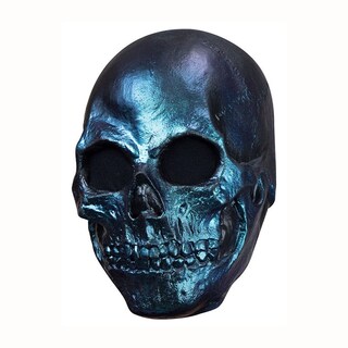 Foto 1 | Foto 1 | Máscara Skull Metalic Blue Ghoulish Productions Halloween
