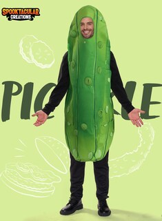 Foto 2 | Foto 2 | Mono Para Adulto Costume Spooktacular Creations Pickle Para Halloween - Venta Internacional.