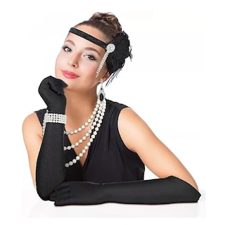 Foto 2 | Foto 2 | Accesorios Gatsby Chicago Disfraz Vintage Epoca 1920s Suela