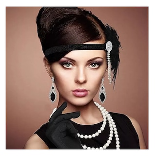Foto 4 | Foto 4 | Accesorios Gatsby Chicago Disfraz Vintage Epoca 1920s Suela