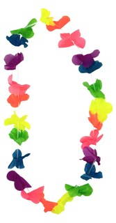 Foto 1 | Foto 1 | 24 Xtellar Pzas Collares De Flores Hawaianas Fiesta Eventos Batucada