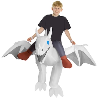 Foto 1 | Foto 1 | Disfraz Inflable De Dragón Para Niños Morph Dragon Rider - Venta Internacional.