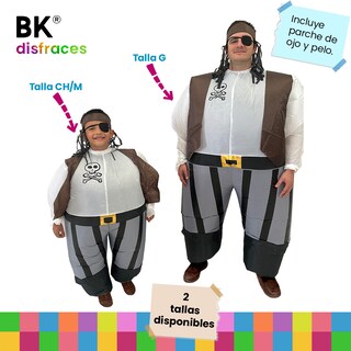Foto 5 | Foto 5 | Disfraz Inflable Toda Ocasión Pirata