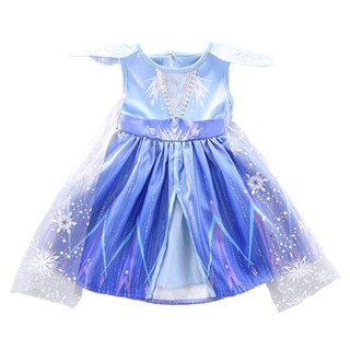 Foto 1 | Foto 1 | Disfraz Dressy Daisy Para Niña, Reina De Las Nieves, 12-24 M, Azul - Venta Internacional.