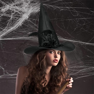Foto 5 | Foto 5 | Venta Internacional - Sombrero para Disfraz de Bruja Halloween Negro