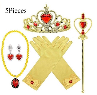 Foto 1 | Foto 1 | Venta Internacional - Set de Joyas Princess Aretes + Collar + Guantes + Varita + Corona