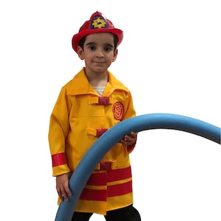 Foto 2 | Foto 2 | Traje de Bombero con Casco para Niñas y Niños