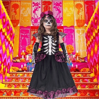 Foto 2 | Foto 2 | Disfraz de Catrina para Niña