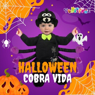 Foto 4 | Foto 4 | Disfraz de Araña Negra para Bebé