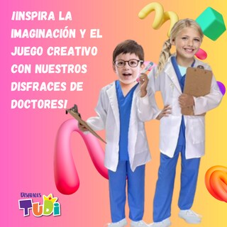 Foto 5 | Foto 5 | Disfraces de Doctores Para Niñas Y Niños TuDisfraz