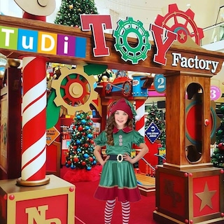 Foto 2 | Foto 2 | Disfraz Duenda Ayudante de Santa Claus para Navidad Y Pastorela