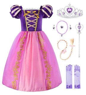 Foto 1 | Foto 1 | Disfraz Jerrisapparel para Niñas Princesa De Halloween Morado 6 Años - Venta Internacional