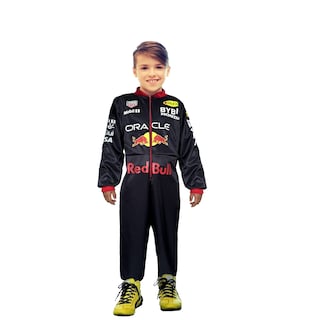 Foto 1 | Foto 1 | Disfraz de Piloto de Carreras Azul Overol Fórmula 1 Uniforme Red Bull