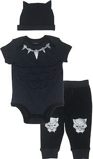 Foto 1 | Foto 1 | Set De Ropa Marvel Avengers Black Panther Para Recién Nacidos De 3 A 6 Meses - Venta Internacional.