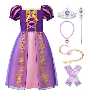 Foto 1 | Foto 1 | Disfraz de Princesa Morado con Manga Abullonada para Niñas de Relibeauty - Venta Internacional