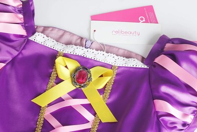 Foto 3 | Foto 3 | Disfraz de Princesa Morado con Manga Abullonada para Niñas de Relibeauty - Venta Internacional