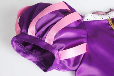 Foto 5 | Foto 5 | Disfraz de Princesa Morado con Manga Abullonada para Niñas de Relibeauty - Venta Internacional