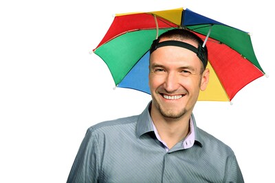 Foto 5 | Foto 5 | Sombrero Tipo Paraguas Bedwina Paquete De 2 Colores Arcoíris 50 Cm De Diámetro - Venta Internacional