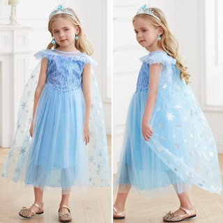 Foto 3 | Foto 3 | Disfraz de Princesa Itvti Halloween Azul 5-6 Años para Niña Pequeña - Venta Internacional