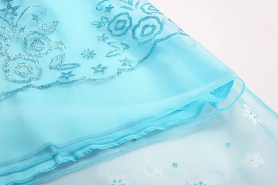 Foto 7 | Foto 7 | Vestido de Princesa con Lentejuelas Costume Relibeauty Azul Claro para Niñas - Venta Internacional