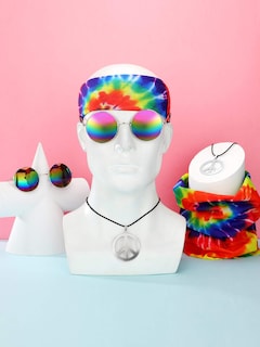 Foto 2 | Foto 2 | Set de Disfraz Frienda Hippie de los Años 60 - Venta Internacional