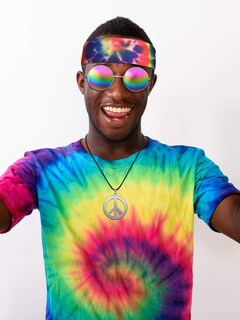 Foto 6 | Foto 6 | Set de Disfraz Frienda Hippie de los Años 60 - Venta Internacional