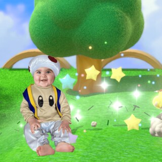 Foto 2 | Foto 2 | Cosplay - Disfraz de Hongo - para Bebé, Niñas Y Niños - Personajes Mario Luigi Honguito