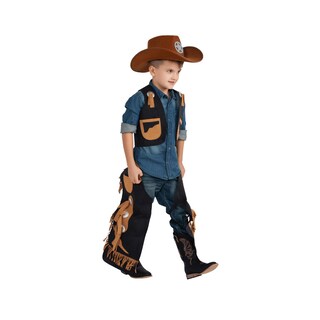 Foto 2 | Foto 2 | Costume Dress Up America Cowboy Para Niños, Conjunto De Chalecos Y Chalecos - Venta Internacional.