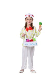 Foto 3 | Foto 3 | Vendedor De Helados Costume Dress Up America Para Niños Con Accesorios - Venta Internacional.