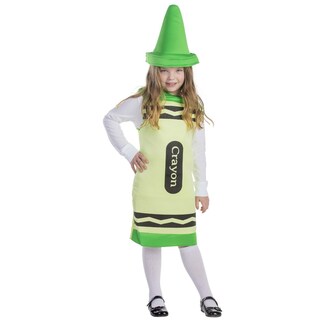 Foto 1 | Foto 1 | Crayón Costume Dress Up America Para Niños, Color Verde, Talla L, De 3 A 12 Años - Venta Internacional.