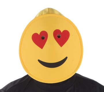Foto 1 | Foto 1 | Emoticono De Corazones Sonrientes De Mask Up America Para Niños - Venta Internacional.