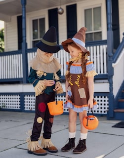 Foto 3 | Foto 3 | Disfraz De Espantapájaros Dress Up America Para Niños, Conjunto De Calabaza - Venta Internacional.